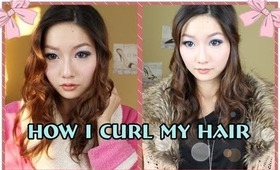 How-to: curl my hair with a curling iron - 如何使用卷发棒 Babyliss pro curling iron