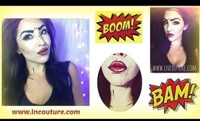 POP ART COMIC MAKEUP TUTORIAL