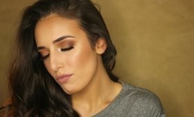 Brown Smokey Eye Look | Urban Decay X Gwen Stefani Palette | mallexandra24