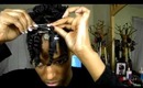 Natural Hair (Protective Style): Updo on Short Hair