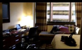 VLOG: BlogHer12 NYC Hotel Room Tour #blogher12