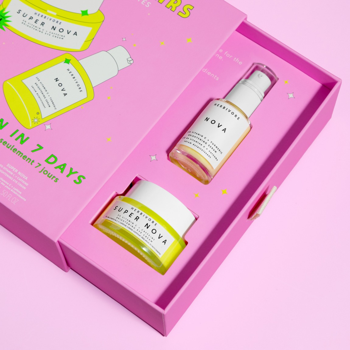 限定【Bright Stars Set】Herbivore Botanicals Bright Stars 2023 Holiday Kit (Worth $73) | Dermstore