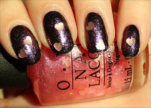 This is from the OPI Vintage Minnie Mouse Collection. You can see more swatches and my review here: http://www.swatchandlearn.com/opi-nothin-mousie-bout-it-swatches-review-layered-over-china-glaze-liquid-leather/