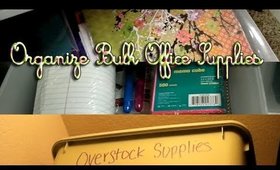 Store Excess/Bulk School Supplies! UPDATED!