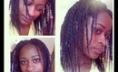 Two strand twist on Relaxed hair