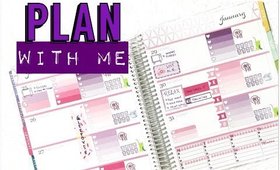 Plan with me: BERRYLICIOUS Erin Condren Life Planner Weekly Spread / Erin Condren Horizontal #34