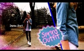 Epic Spring Fashion Video! Edgy but cute and girly spring outfit!