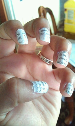 Get creative & LOVE as my ring says(: