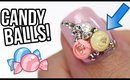 Make Candy Ball Flowers For Your Nails!