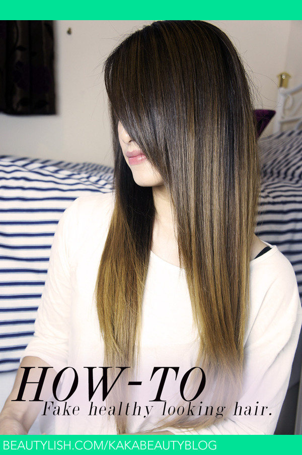 How to fake healthy, shiny looking hair | Kamen H.'s (Kakabeautyblog) Photo  | Beautylish