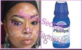 GET YOU SOME!!!! FIGHT OILY SKIN  WITH MILK OF MAGNESIA!!! TUTORIAL