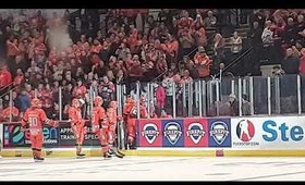 Can you fit an entire hockey team in the penalty box? (Sheffield Steelers Brendan Connolly Eddy Lap)