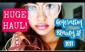 Generation Beauty San Francisco 2017 Haul | Part 1 | Rosa Klochkov