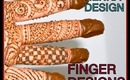 Henna design for Finger Learn henna Designs Learn How to make henna mehendi design for finger