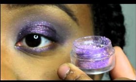 Goosebump Glitter Makeup tutorial