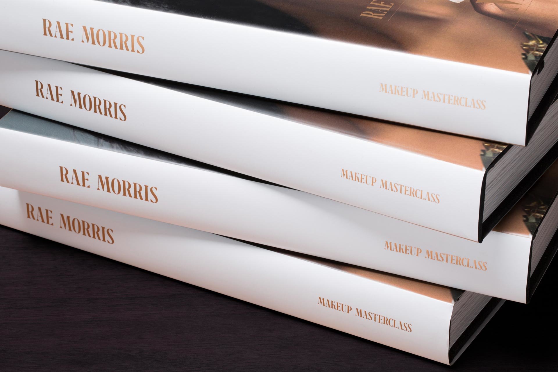 Makeup Masterclass by Rae Morris Book Spine Detail