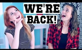 WE'RE BACK!! | KRISAMMI