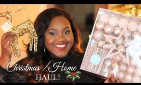 Christmas/ Winter Home Decor Haul | IKEA | TESCO | DIY IDEAS and MORE| Chanel Boateng