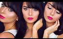 Natural Pink Glam Makeup | Chloe Viv