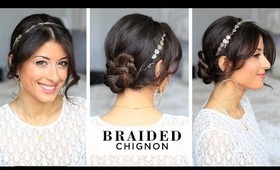 Braided Chignon Hair Style