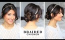Braided Chignon Hair Style