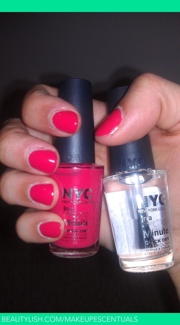NYC In A New York Minute Quick Dry nail polish | Tania A.'s  (makeupescentuals) Photo | Beautylish