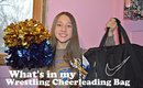 What's in my Wrestling Cheerleading Bag - 2015