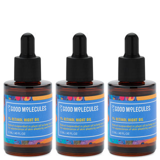 Good Molecules 1% Retinol Night Oil Trio