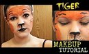 Tiger Halloween Makeup Tutorial! 🐯