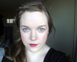 Yep, I'm pale! I wanted to embrace my natural skin colour and just enhance it to try and emulate an 'English Rose'. 