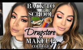 BACK TO SCHOOL DRUGSTORE MAKEUP LOOK: COLLEGE