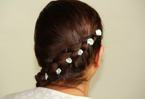 Reverse Side French Braid - Fancy Party Hairstyle for Holidays | Nita P.'s  Photo | Beautylish