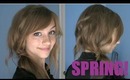 Spring Hairstyle ♥ Loose and Wavy Side Ponytail