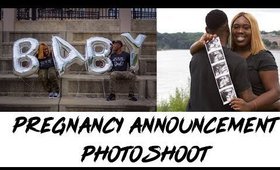 Pregnancy Announcment Shoot Vlog