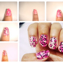 Girly Leopard Nails!!