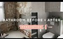 BATHROOM RENOVATION: BEFORE + AFTER | Lily Pebbles