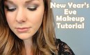 New Years Eve Makeup Tutorial - Silver and Gold