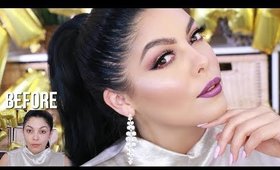 EASY NEW YEARS EVE PARTY GLAM MAKEUP TUTORIAL | SCCASTANEDA