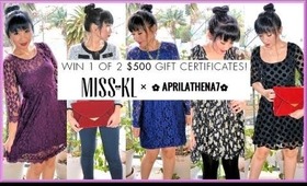 ✿ MissKL $1,000 Gift Card Giveaway & Holiday LookBook 2012, Holiday Outfit 2012 - AprilAthena7