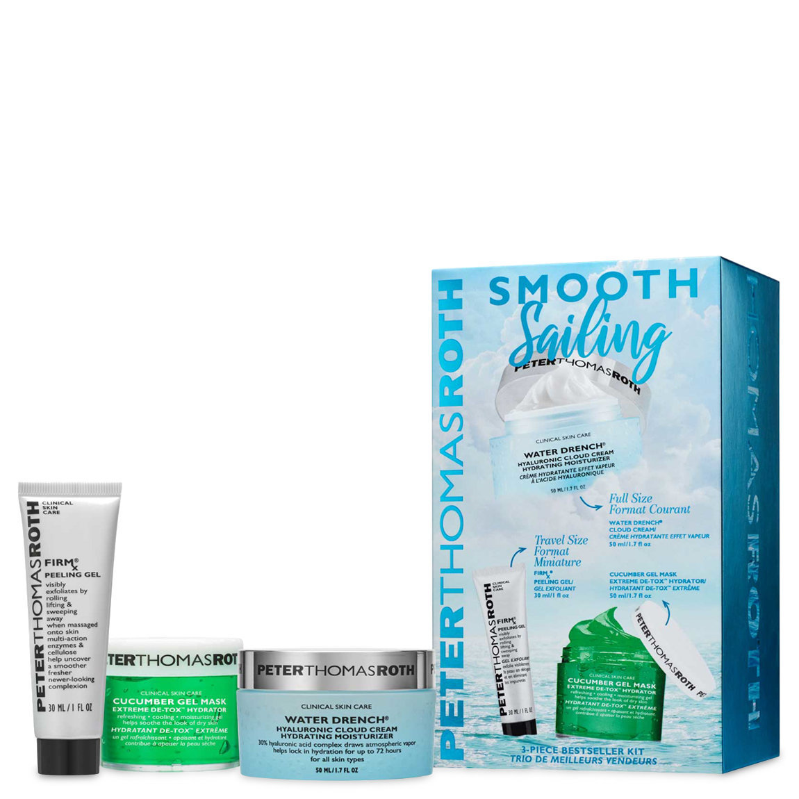 Peter Thomas Roth Smooth Sailing 3-Piece Best Seller Kit alternative view 1.