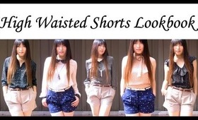 December Lookbook - How to Style High Waisted Shorts for the Hot Summer days Fashion