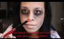 Scary Zombie Halloween Makeup(Easy!)