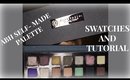 ABH SELF-MADE PALETTE  SWATCHES AND TUTORIAL