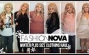 Fashion Nova Curve Plus Size Try On Haul Winter 2019