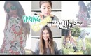 Get Ready With Me: Spring Hair, Makeup, Outfit (GRWM)