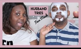 AMBROSE TRIES FACE MASKS! A SATISFYING PIMPLE POP... HUSBAND PAMPER DAY!