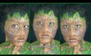 Guardians of the Galaxy Groot Makeup and Special FX Tutorial (31 Days of Halloween) (NoBlandMakeup)