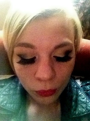 As ott as they are, I love my fanned eyelashes ! <3 