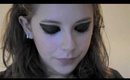 Black Winged Eye Makeup Tutorial (Beyonce Videophone)