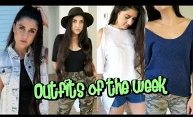 Outfits Of The Week- Thrifting!